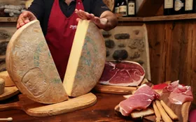 fontina cheese and hams from Valle d'Aosta